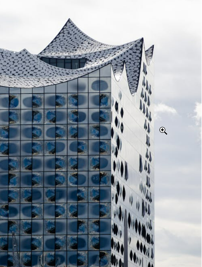Elbphilharmonie concert hall in Hamburg